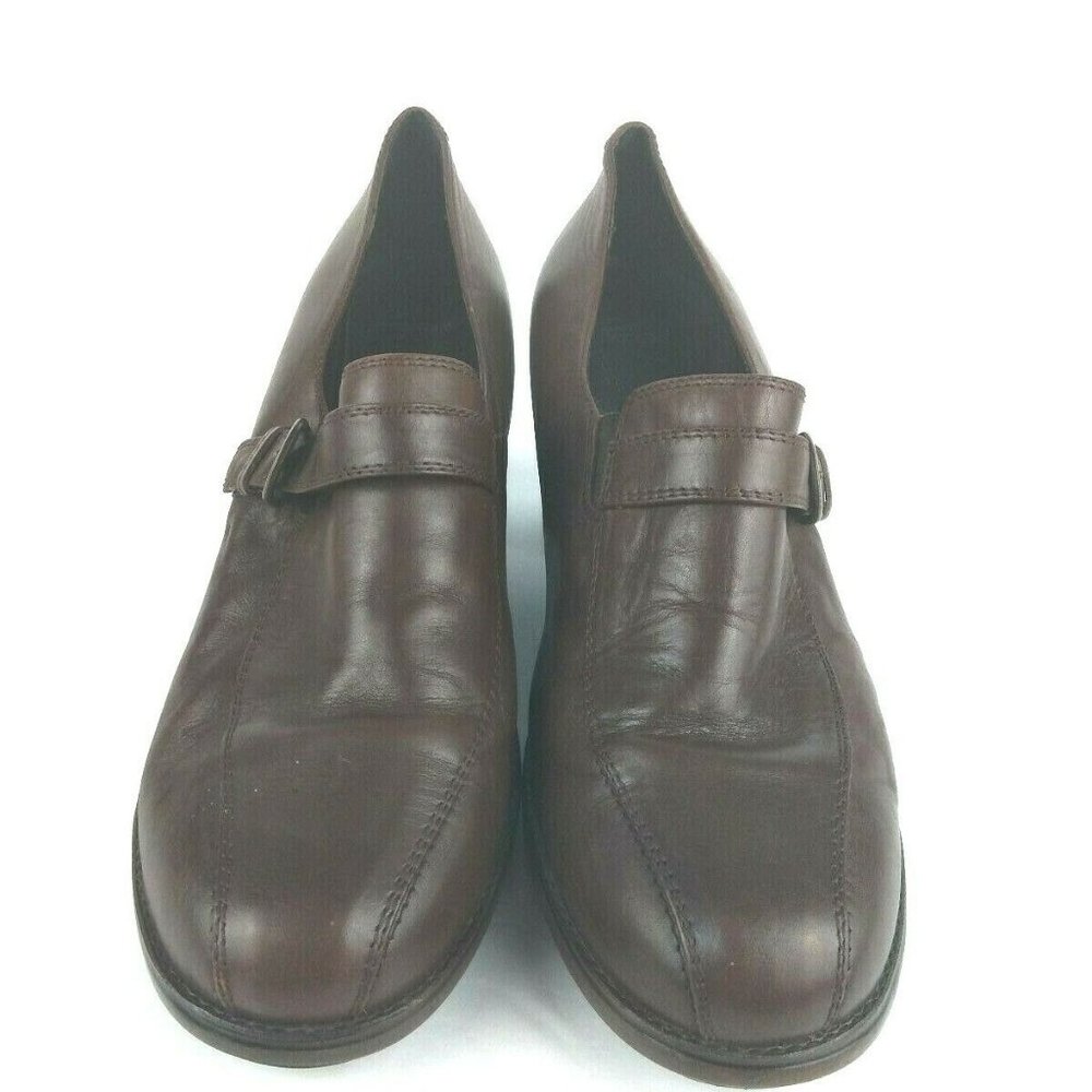 Dansko Norah Brown Leather Shoes Womens - Picture 2 of 6